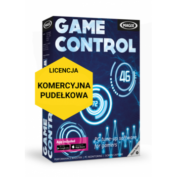 MAGIX Game Control (wersja pudełkowa, licencja komercyjna)