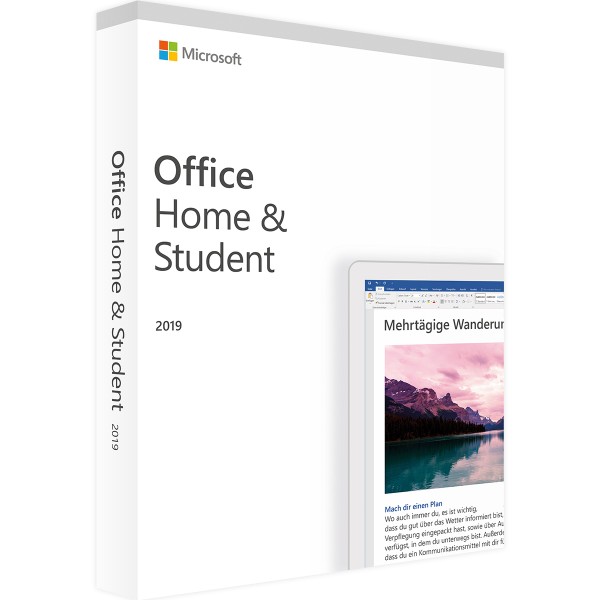 Microsoft Office Home & Student 2019 PL BOX