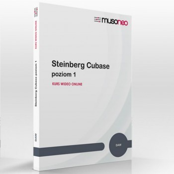 Musoneo - ‌Steinberg Cubase Poziom 1 - Kurs video PL (wersja elektroniczna)