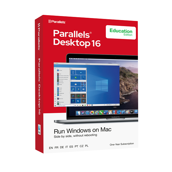 Parallels Desktop 16 for Mac Education Edition