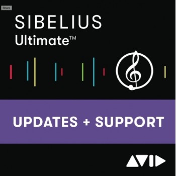 AVID Sibelius Ultimate 1-Year Updates & Support