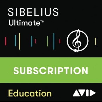 AVID Sibelius Ultimate 1-Year Subscription EDU
